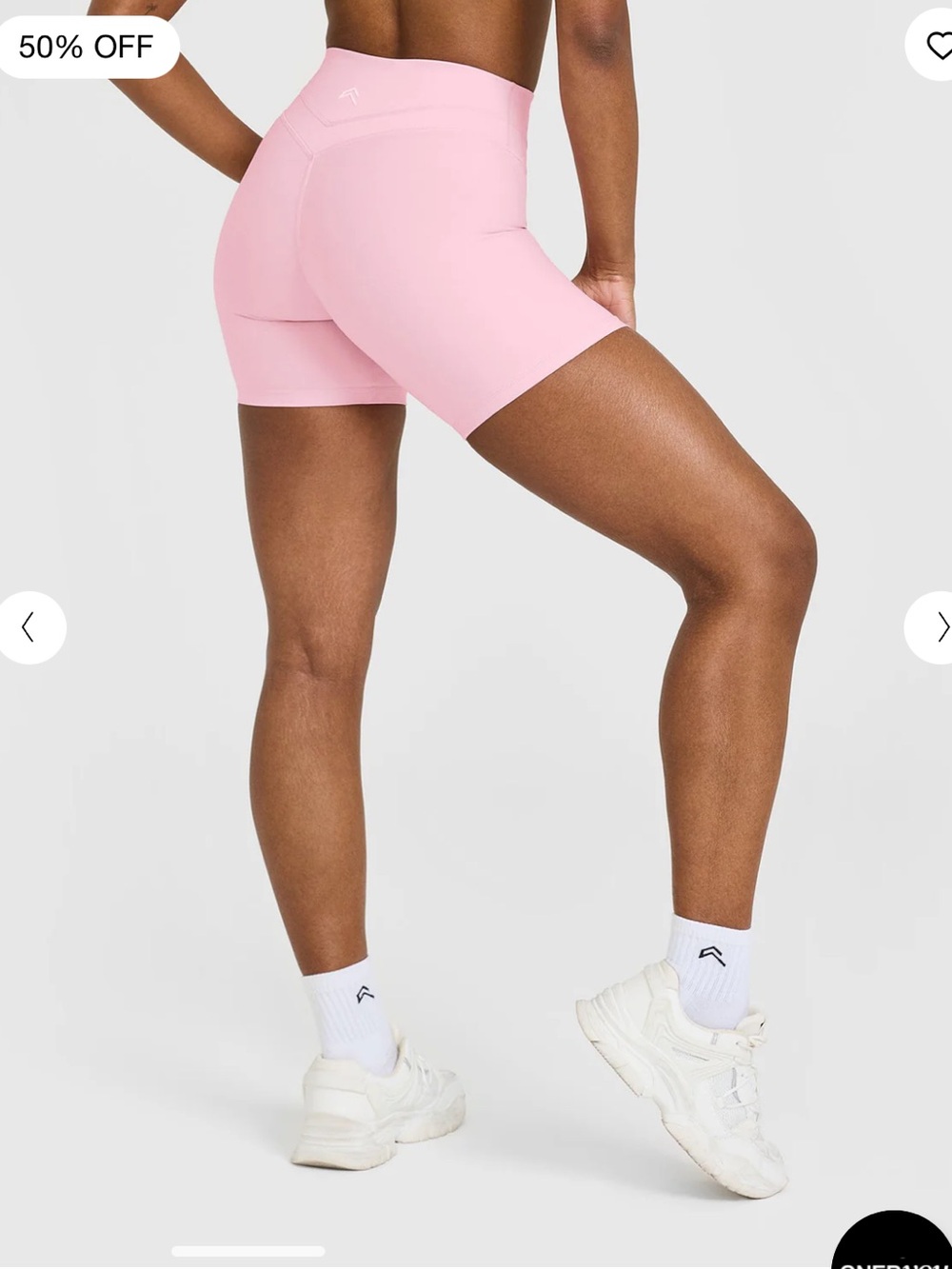 NEW! Oner Active Unified Petal Pink High Waisted Shorts Medium